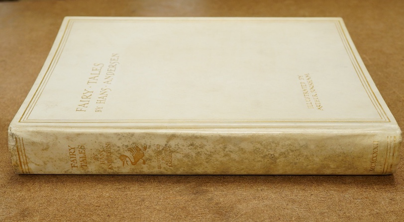 Rackham, Arthur - The Fairy Tales of the Brothers Grimm, one of 525, with 12 tipped-in colour plates, signed, George G. Harrup, London, 1932